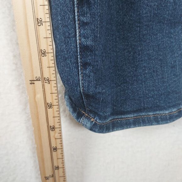 Judy Blue Distressed Jeans Women’s Size 9/29 Blue Denim Stretch Ripped Pants - Picture 10 of 13